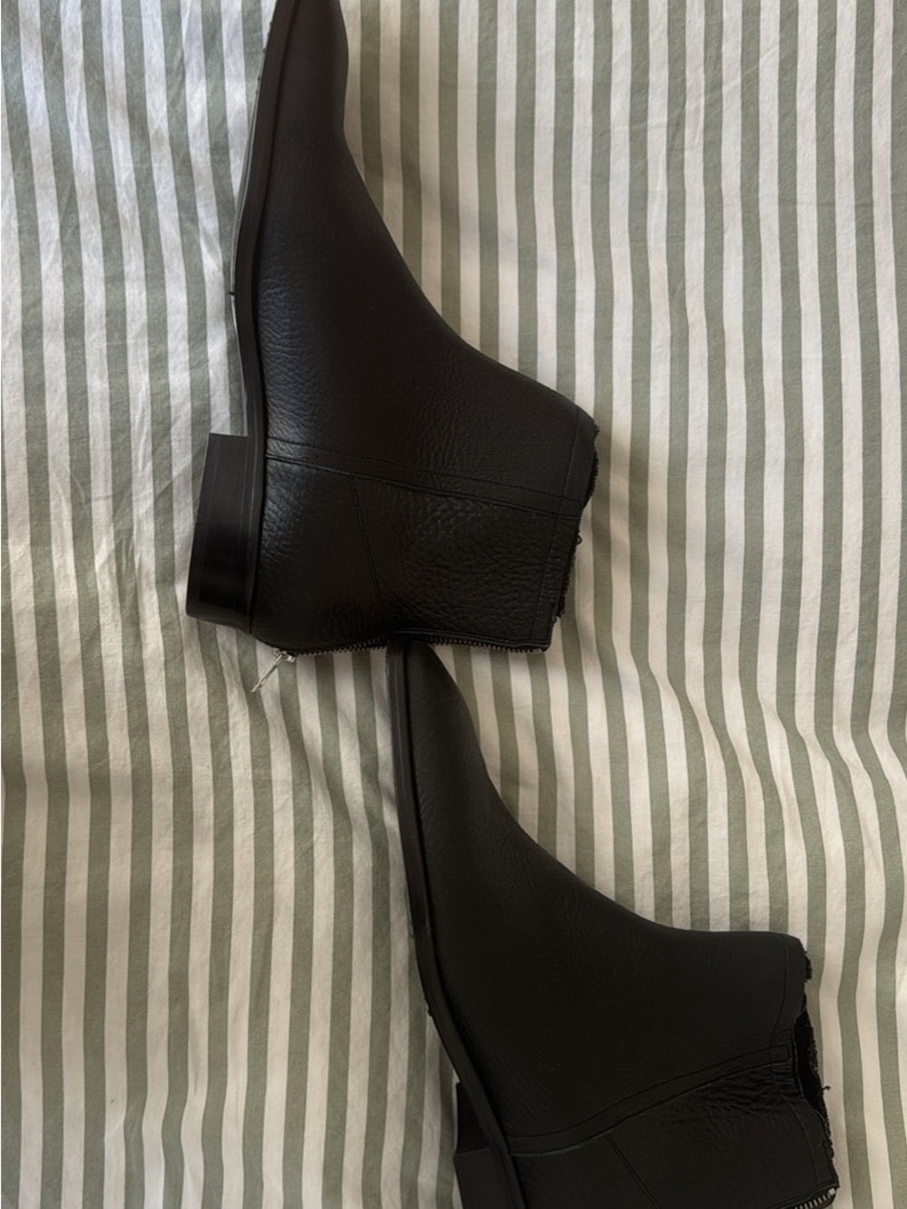 Zadig & Voltaire Black Leather Ankle Booties
